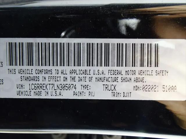 2020 Ram 1500 Laramie Longhorn Crew Cab 4x2 5'7" Box