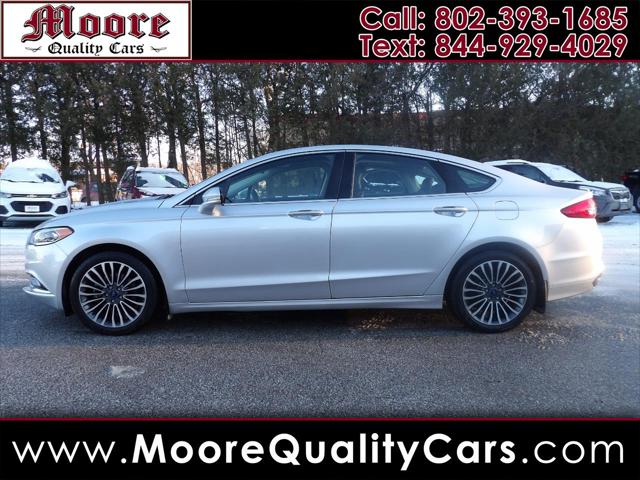 2017 Ford Fusion SE for sale in Saint Albans, VT