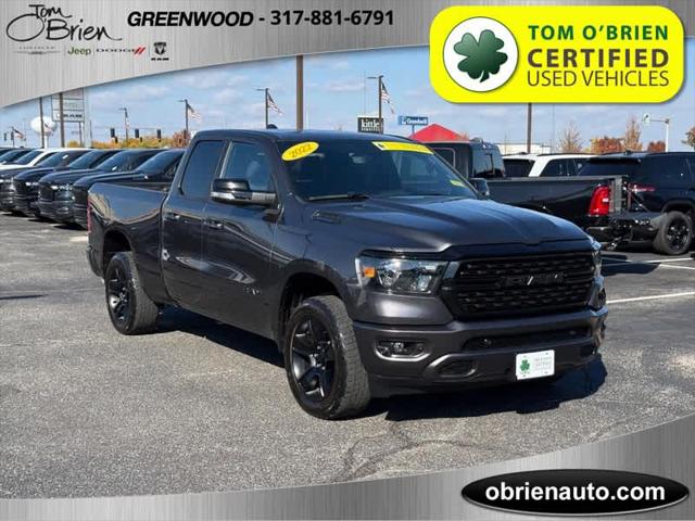 2022 RAM 1500 Big Horn Quad Cab 4x4 64 Box 2022 RAM 1500 Big Horn Quad Cab 4x4 64 Box
