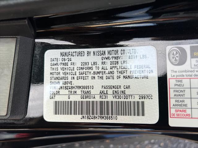 2024 Nissan Z Performance Auto