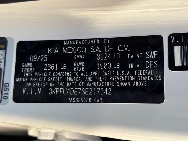 2025 Kia K4 EX