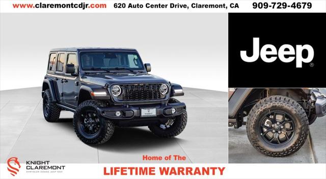 2026 Jeep Wrangler WRANGLER 4-DOOR WILLYS 2026 Jeep Wrangler WRANGLER 4-DOOR WILLYS