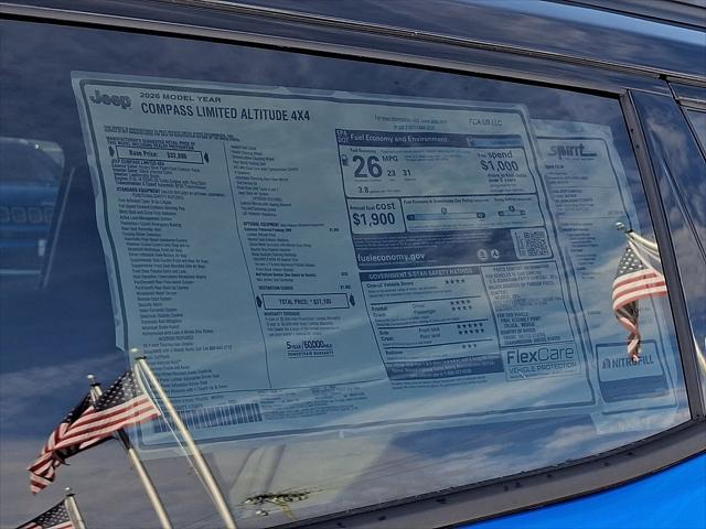 2026 Jeep Compass Limited Altitude