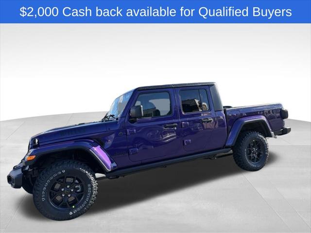 2026 Jeep Gladiator GLADIATOR WILLYS 4X4 2026 Jeep Gladiator GLADIATOR WILLYS 4X4