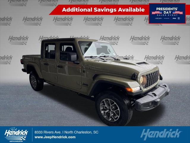 2026 Jeep Gladiator GLADIATOR SPORT S 4X4 2026 Jeep Gladiator GLADIATOR SPORT S 4X4