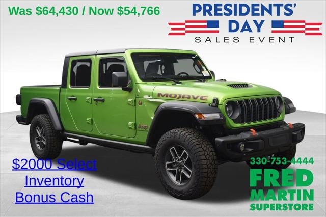 2026 Jeep Gladiator GLADIATOR MOJAVE 4X4 2026 Jeep Gladiator GLADIATOR MOJAVE 4X4