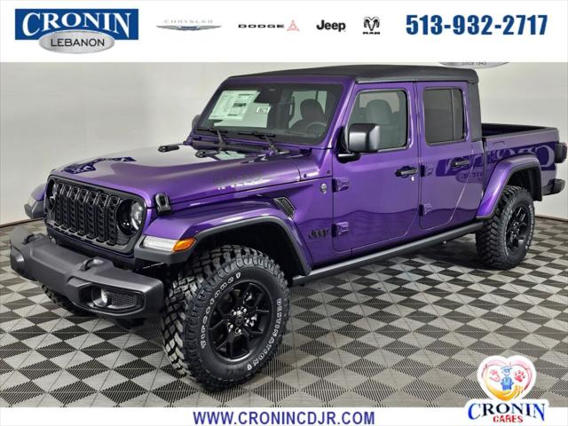 2026 Jeep Gladiator GLADIATOR WILLYS 4X4 2026 Jeep Gladiator GLADIATOR WILLYS 4X4