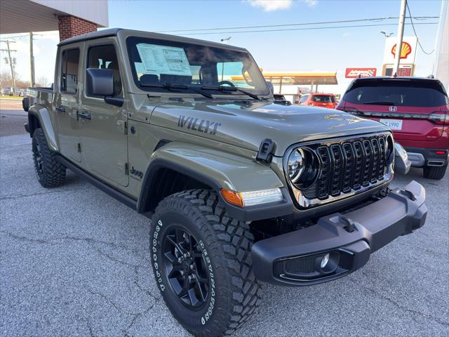 2026 Jeep Gladiator GLADIATOR WILLYS 4X4 2026 Jeep Gladiator GLADIATOR WILLYS 4X4