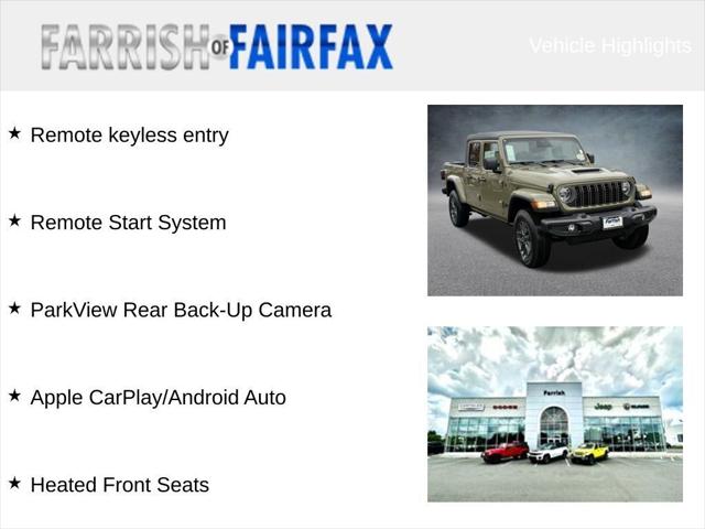 2026 Jeep Gladiator GLADIATOR SPORT S 4X4