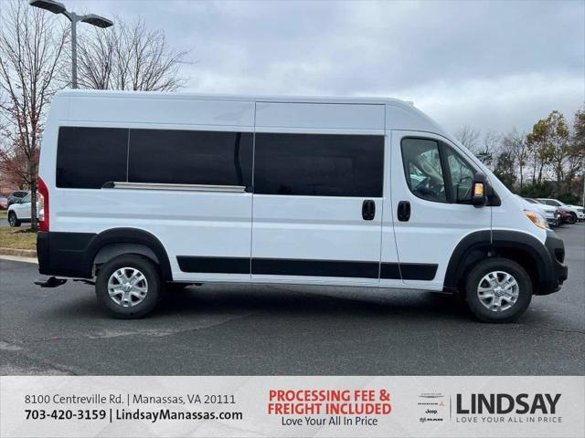 2026 RAM ProMaster 2500 RAM PROMASTER 2500 SLT+ WINDOW VAN HIGH ROOF 159 WB