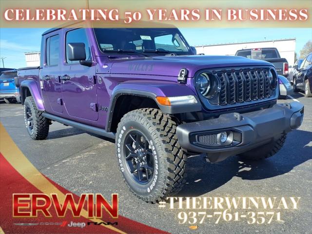 2026 Jeep Gladiator GLADIATOR WILLYS 4X4 2026 Jeep Gladiator GLADIATOR WILLYS 4X4