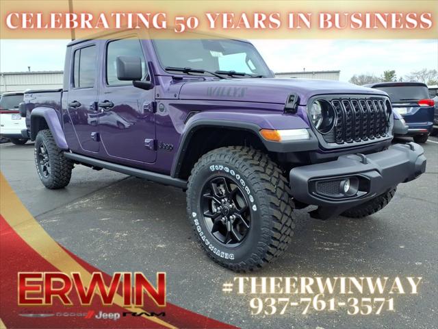 2026 Jeep Gladiator GLADIATOR WILLYS 4X4 2026 Jeep Gladiator GLADIATOR WILLYS 4X4