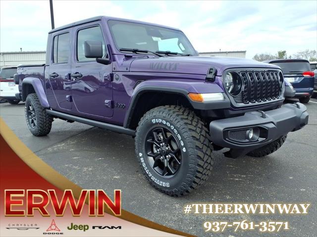2026 Jeep Gladiator GLADIATOR WILLYS 4X4 2026 Jeep Gladiator GLADIATOR WILLYS 4X4