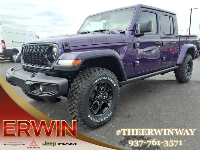 2026 Jeep Gladiator GLADIATOR WILLYS 4X4 2026 Jeep Gladiator GLADIATOR WILLYS 4X4
