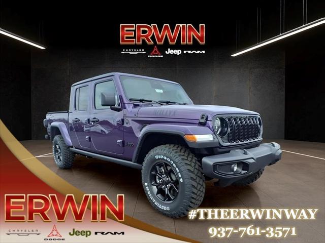 2026 Jeep Gladiator GLADIATOR WILLYS 4X4 2026 Jeep Gladiator GLADIATOR WILLYS 4X4