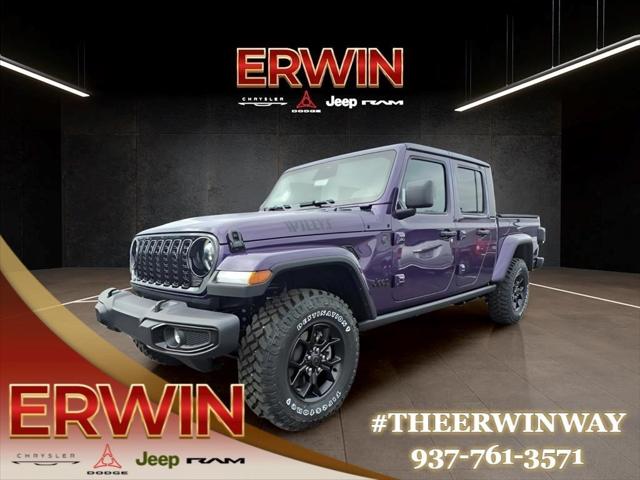 2026 Jeep Gladiator GLADIATOR WILLYS 4X4 2026 Jeep Gladiator GLADIATOR WILLYS 4X4