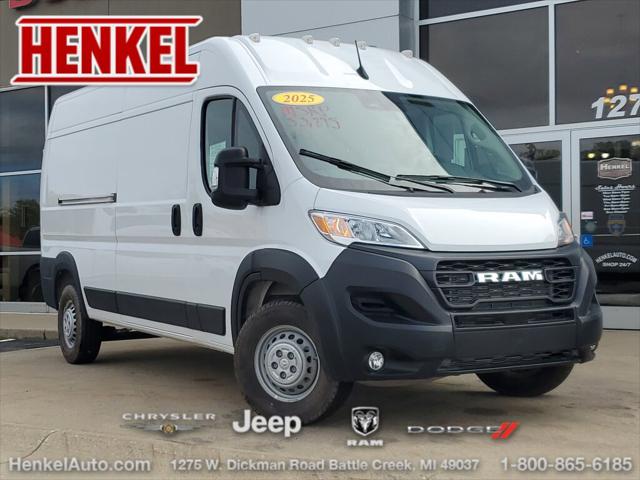 2025 RAM ProMaster 2500 Cargo Van Tradesman High Roof 159 WB w/Pass Seat
