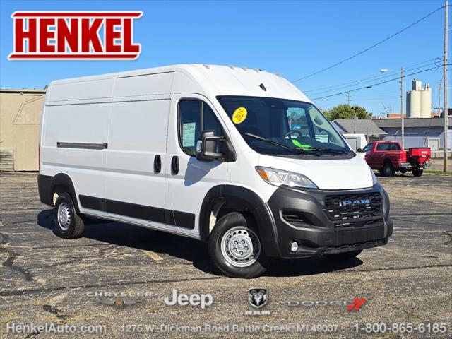 2025 RAM ProMaster 2500 Cargo Van Tradesman High Roof 159 WB w/Pass Seat 2025 RAM ProMaster 2500 Cargo Van Tradesman High Roof 159 WB w/Pass Seat