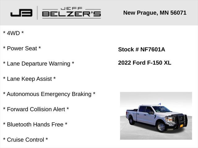 2022 Ford F-150 XL 2022 Ford F-150 XL