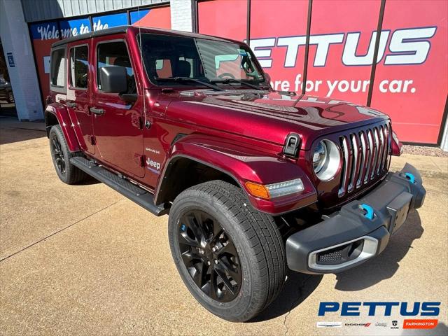 2022 Jeep Wrangler 4xe Unlimited Sahara 4x4 2022 Jeep Wrangler 4xe Unlimited Sahara 4x4