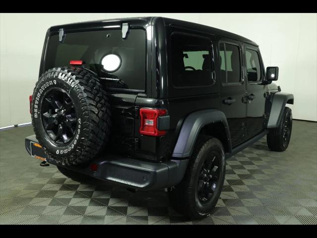 2021 Jeep Wrangler Unlimited Willys 4x4 2021 Jeep Wrangler Unlimited Willys 4x4