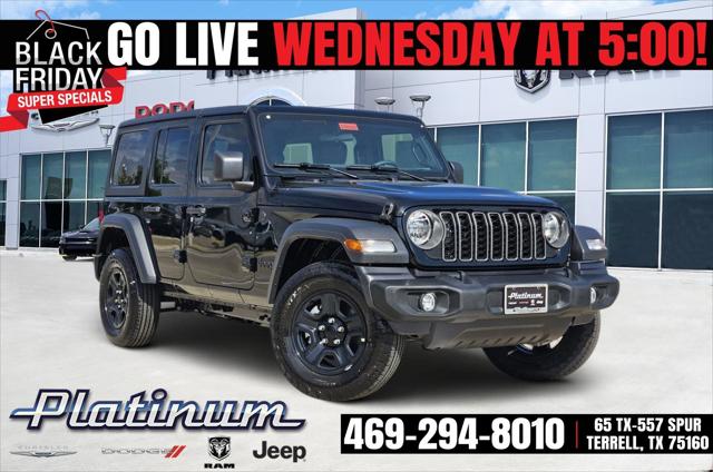 2026 Jeep Wrangler WRANGLER 4-DOOR SPORT 2026 Jeep Wrangler WRANGLER 4-DOOR SPORT