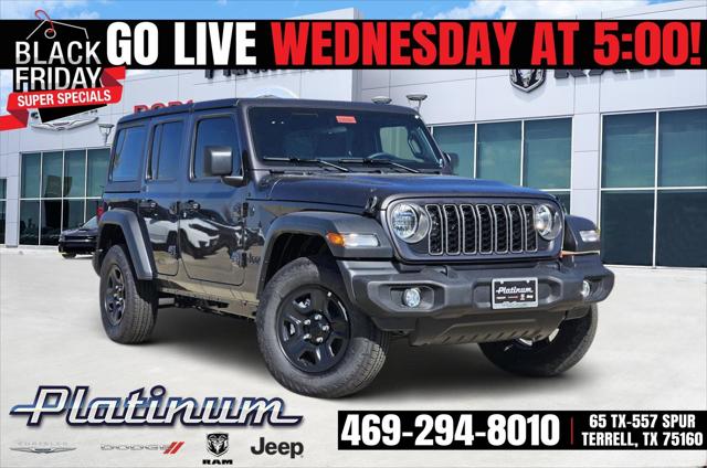 2026 Jeep Wrangler WRANGLER 4-DOOR SPORT 2026 Jeep Wrangler WRANGLER 4-DOOR SPORT