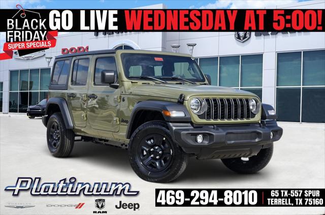 2026 Jeep Wrangler WRANGLER 4-DOOR SPORT 2026 Jeep Wrangler WRANGLER 4-DOOR SPORT