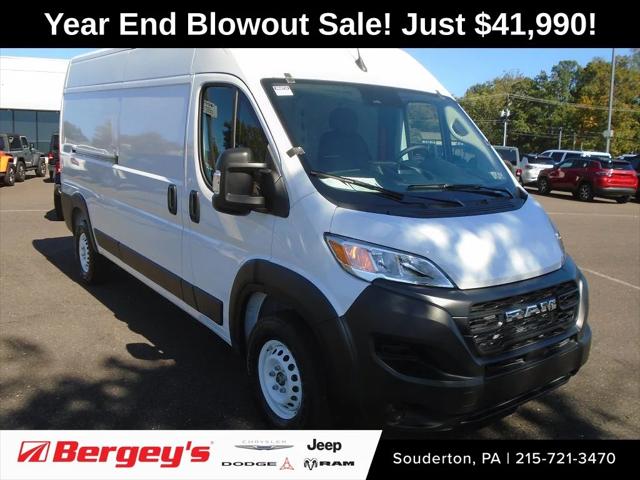 2025 RAM ProMaster 2500 Cargo Van Tradesman High Roof 159 WB w/Pass Seat