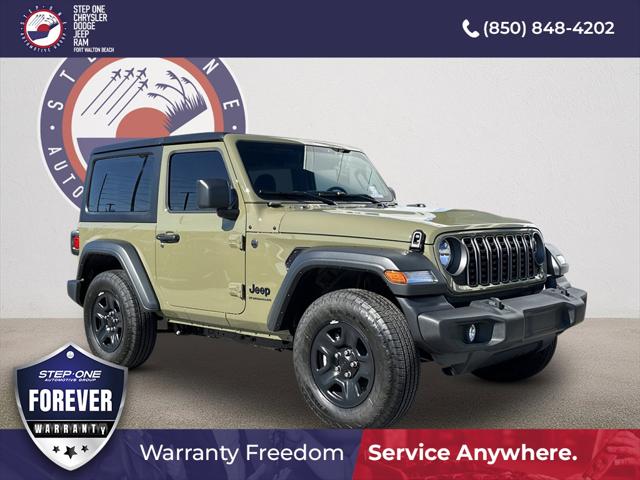 2026 Jeep Wrangler WRANGLER 2-DOOR SPORT 2026 Jeep Wrangler WRANGLER 2-DOOR SPORT