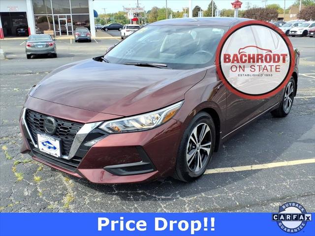 2022 Nissan Sentra SV Xtronic CVT 2022 Nissan Sentra SV Xtronic CVT