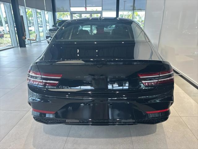 2026 Genesis G80 3.5T Prestige Black AWD