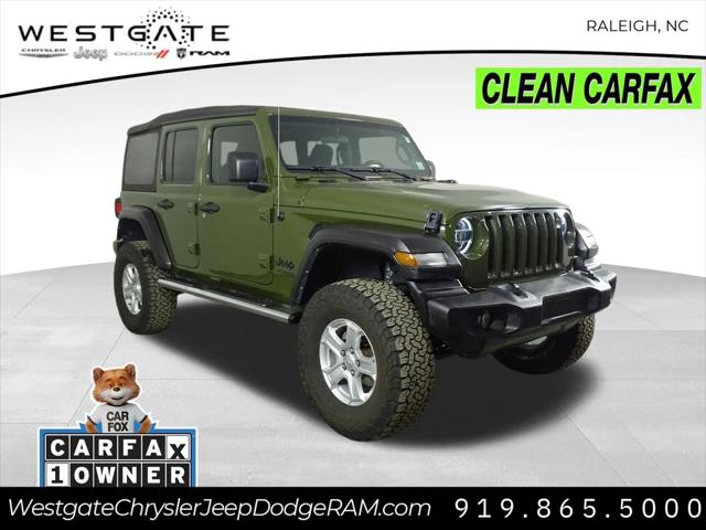 2021 Jeep Wrangler Unlimited Sport S 4x4 2021 Jeep Wrangler Unlimited Sport S 4x4