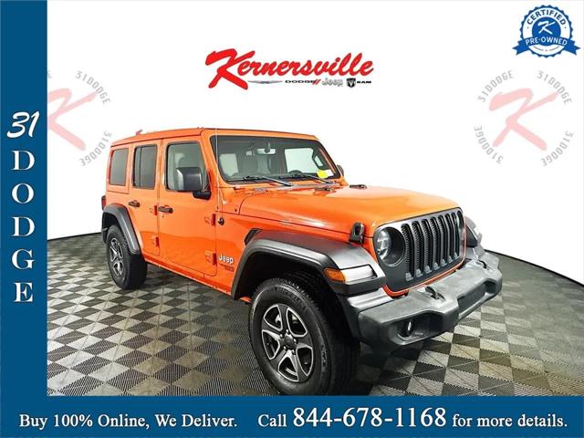 2020 Jeep Wrangler Unlimited Sport S 4X4