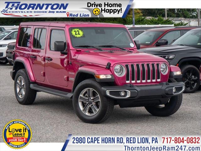 2022 Jeep Wrangler Unlimited Sahara 4x4