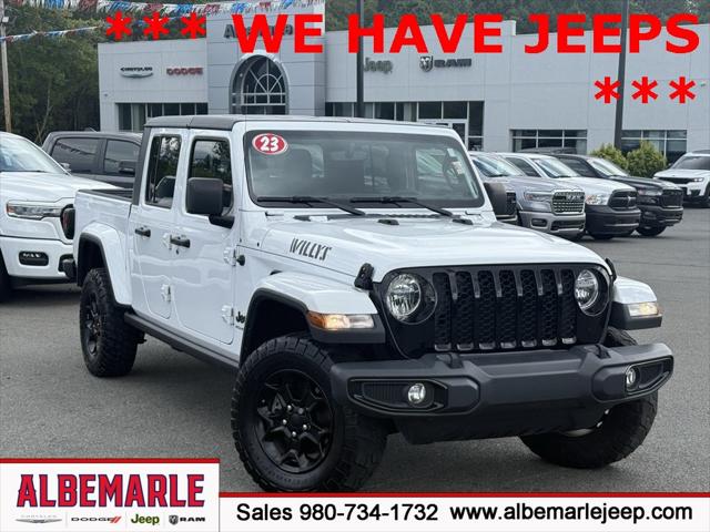 2023 Jeep Gladiator Willys 4x4 2023 Jeep Gladiator Willys 4x4