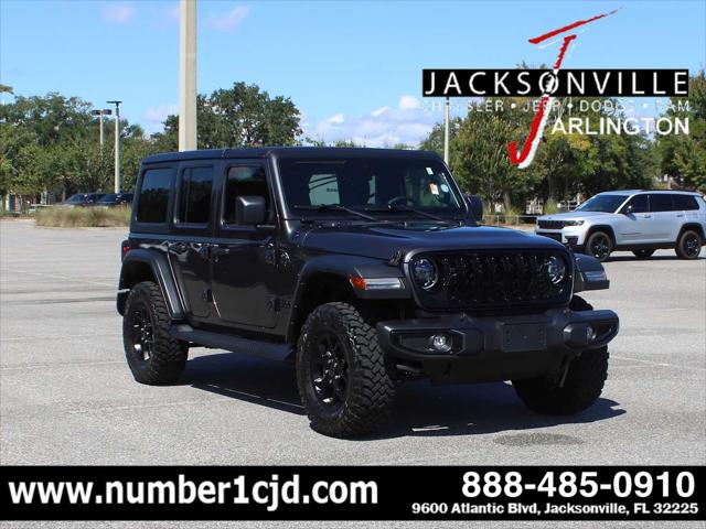 2024 Jeep Wrangler 4-Door Willys 4x4
