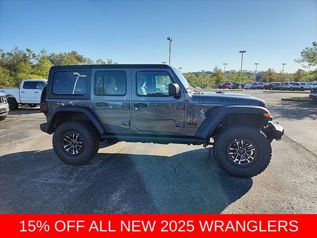 2025 Jeep Wrangler WRANGLER 4-DOOR WILLYS 2025 Jeep Wrangler WRANGLER 4-DOOR WILLYS