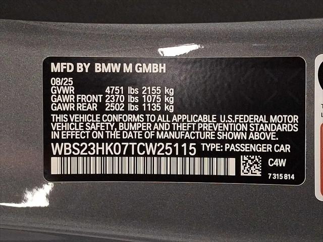2026 BMW M4 Competition