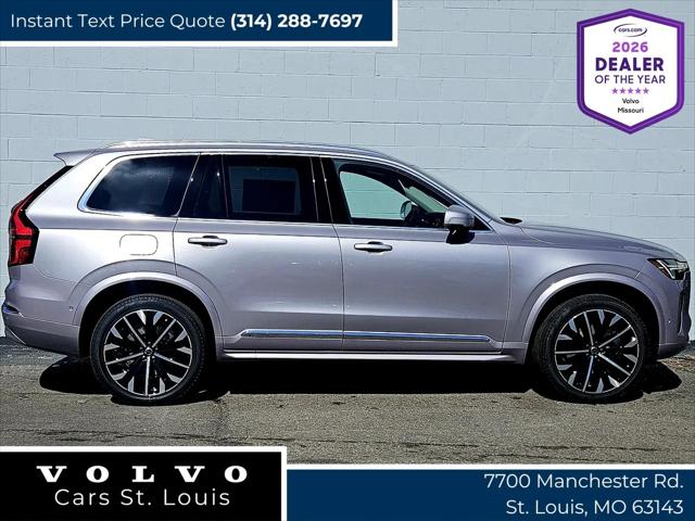 2026 Volvo XC90 Plus, B5 AWD Gas (mild hybrid), Gasoline, Bright, 7 Seats for sale in St. Louis, MO