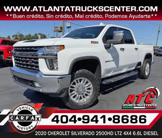 2020 Chevrolet Silverado 2500HD 4WD Crew Cab Standard Bed LTZ for sale in Doraville, GA