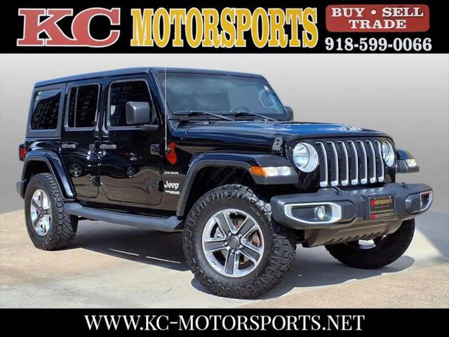 2019 Jeep Wrangler Unlimited Sahara 4x4 for sale in Tulsa, OK