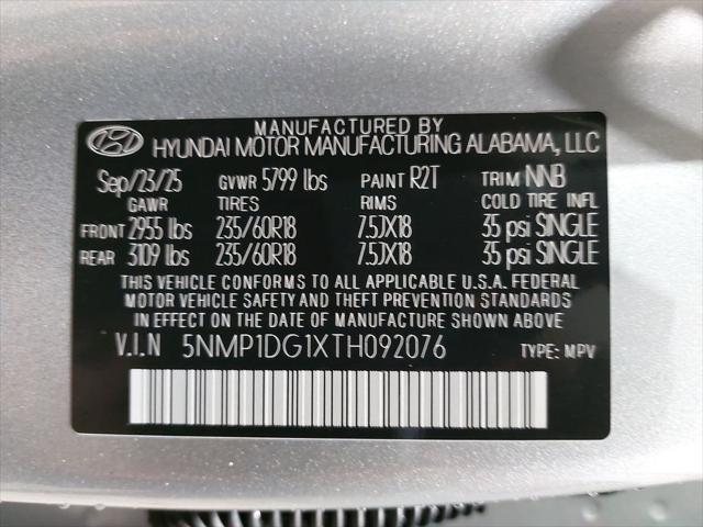 2026 Hyundai Santa Fe Hybrid SE