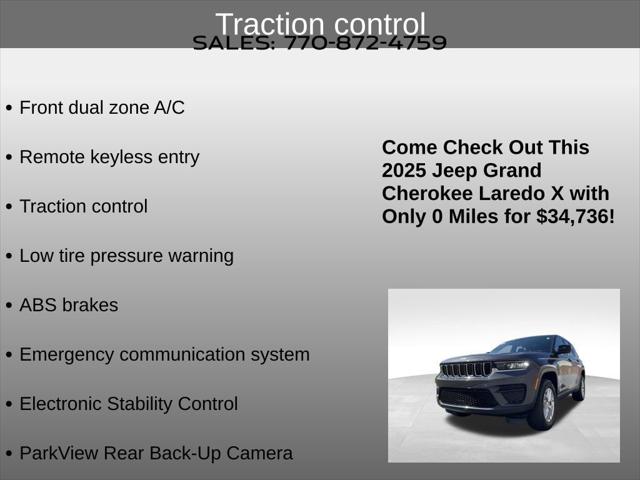 2025 Jeep Grand Cherokee Laredo X 4x4