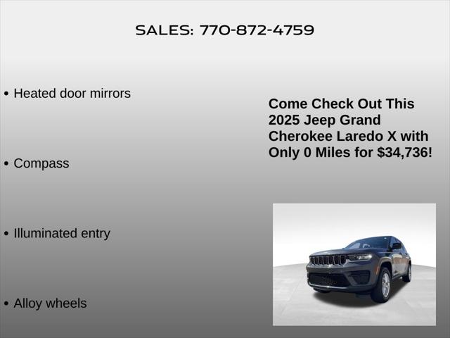 2025 Jeep Grand Cherokee Laredo X 4x4