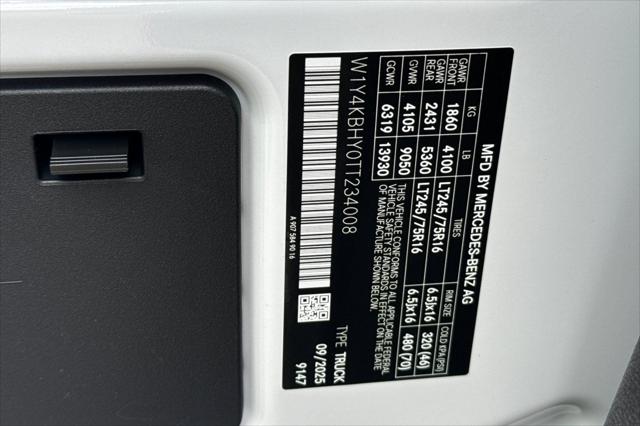 2026 Mercedes-Benz Sprinter Cargo Van Standard Roof 4-Cyl Diesel