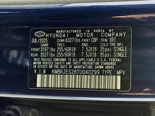 2026 Hyundai Palisade XRT Pro