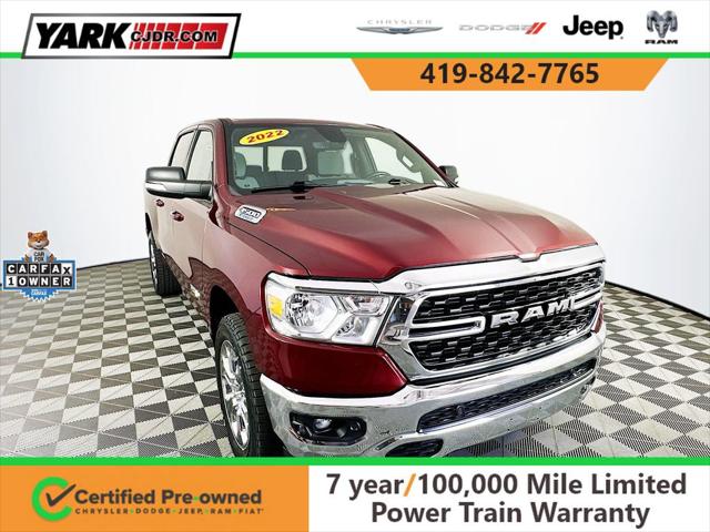 2022 RAM 1500 Big Horn Crew Cab 4x4 57 Box
