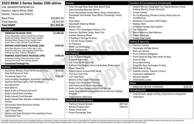 2023 BMW 330i xDrive 2023 BMW 330i xDrive