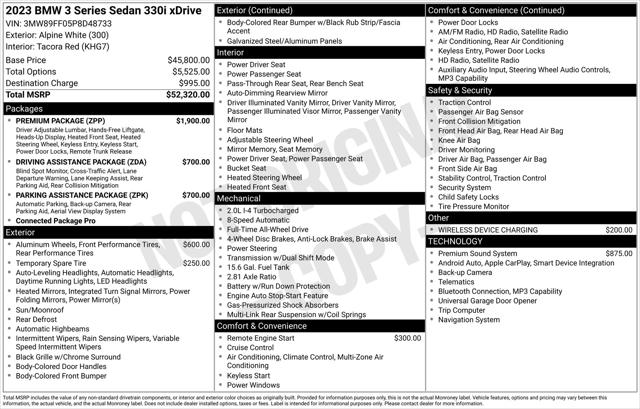 2023 BMW 330i xDrive 2023 BMW 330i xDrive